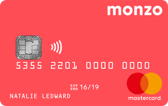 Monzo travel card