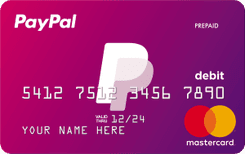 PayPal travel card