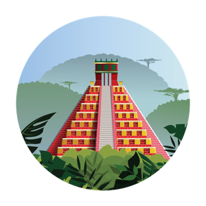 Mexico illustration Money Transfer Service to Send Money from Mexico to the USA