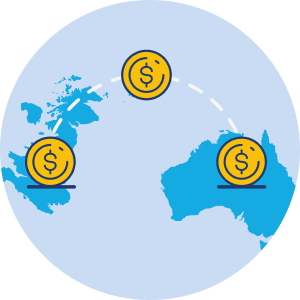 International Money Transfer fees for opening an Australian bank account online from the UK