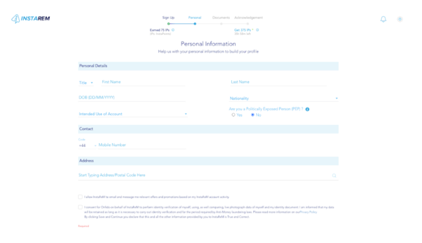How to Transfer Money with InstaReM – Step 2 How to transfer money with InstaReM - Step 2