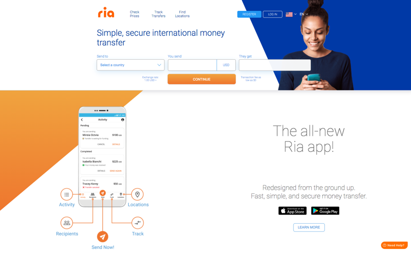 Ria Money Transfer Review 2020 Pros And Cons In A Snapshot