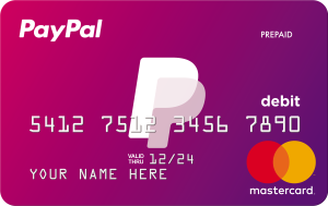 PayPal Prepaid card