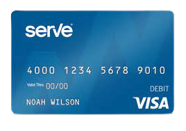 Serve prepaid card