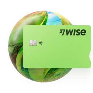 Wise international debit card