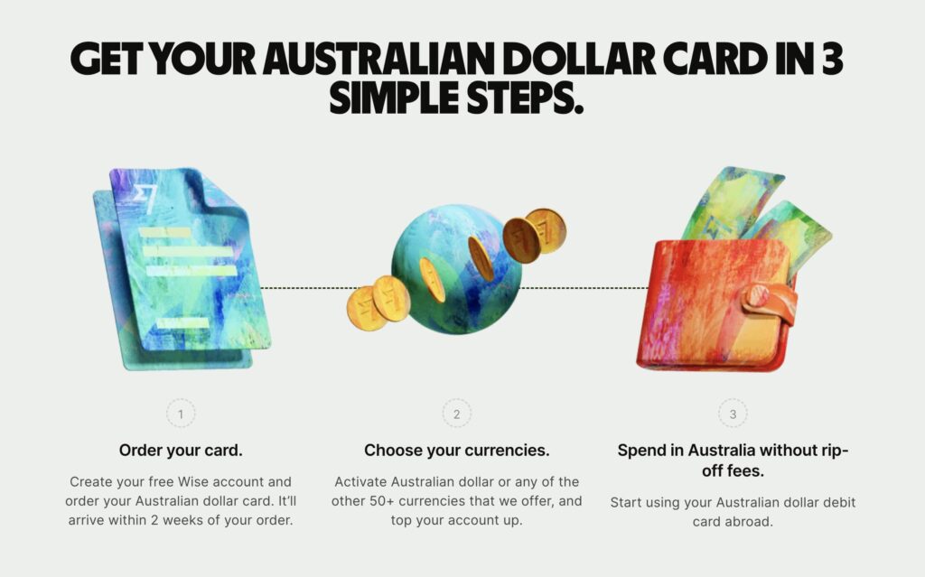 How to get Wise Card for Australian dollars